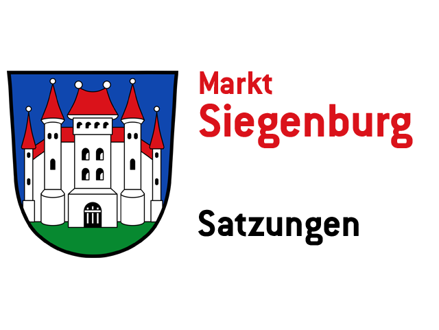 Markt Siegenburg - Satzungen