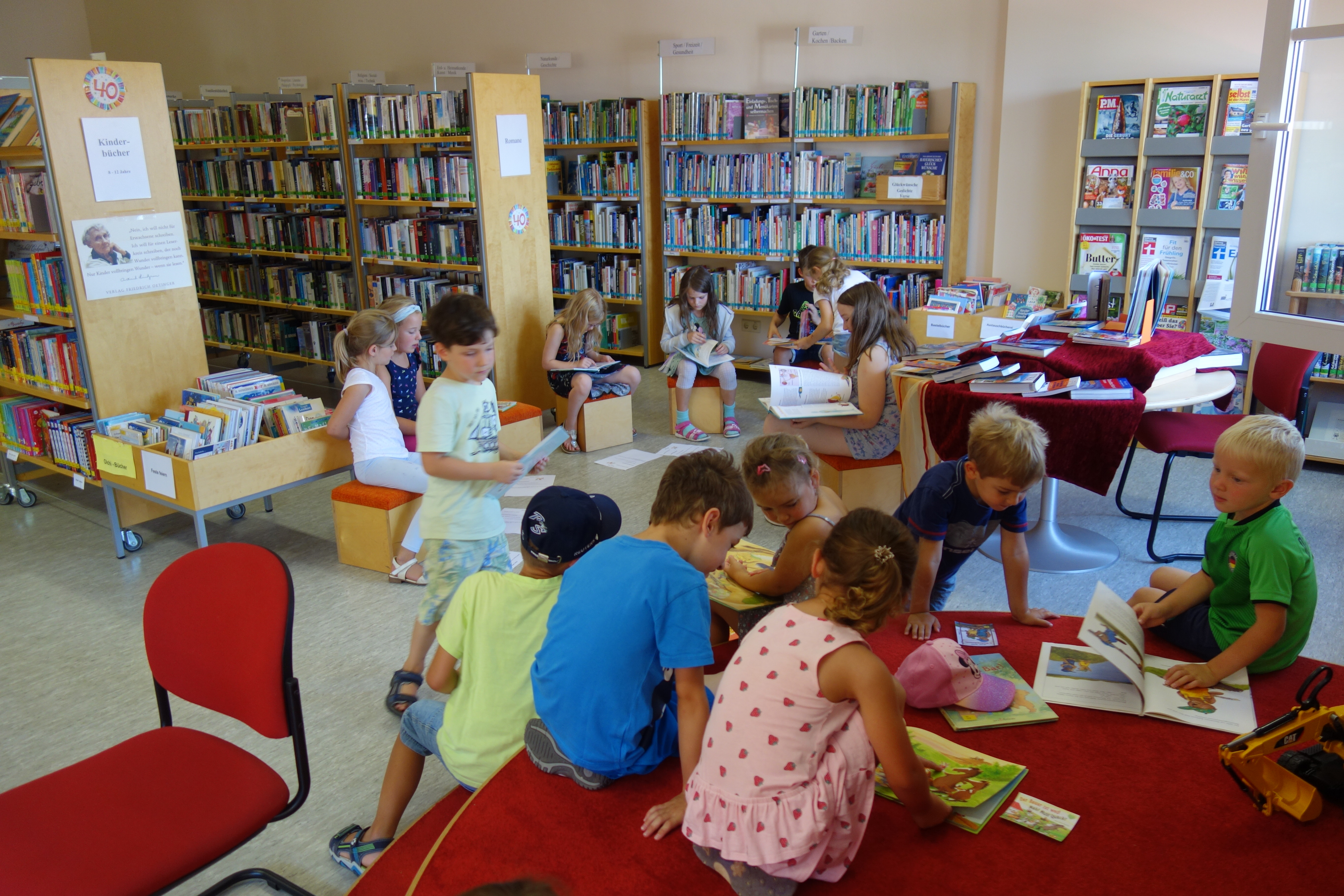 Ferienprogramm Bücherei